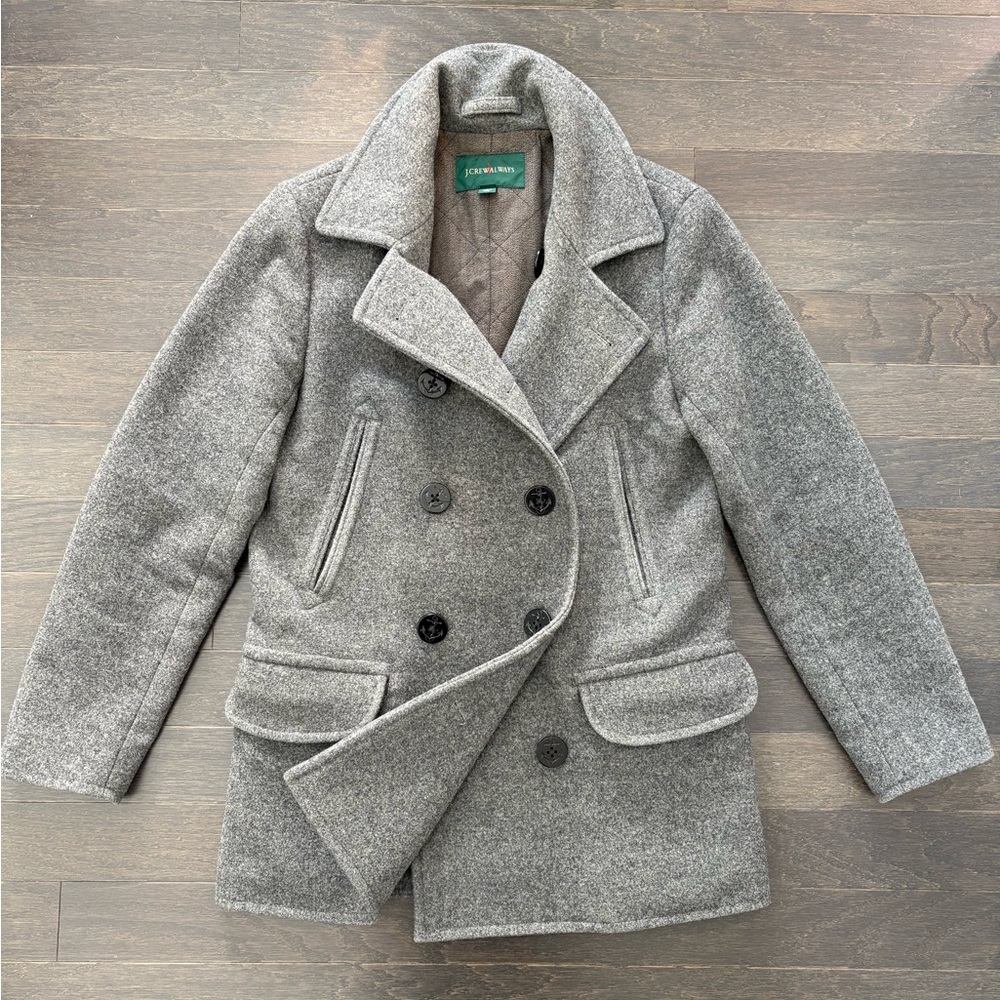 J.Crew Dock Peacoat